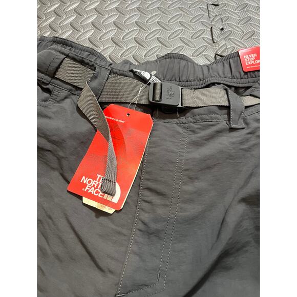 The North Face Paramount Trail Shorts Mens XL Gray Hiking Outdoor Cargo Nylon - Picture 2 of 8